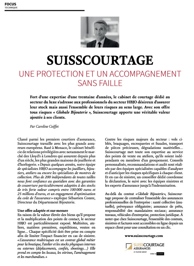 article assurance hbjo